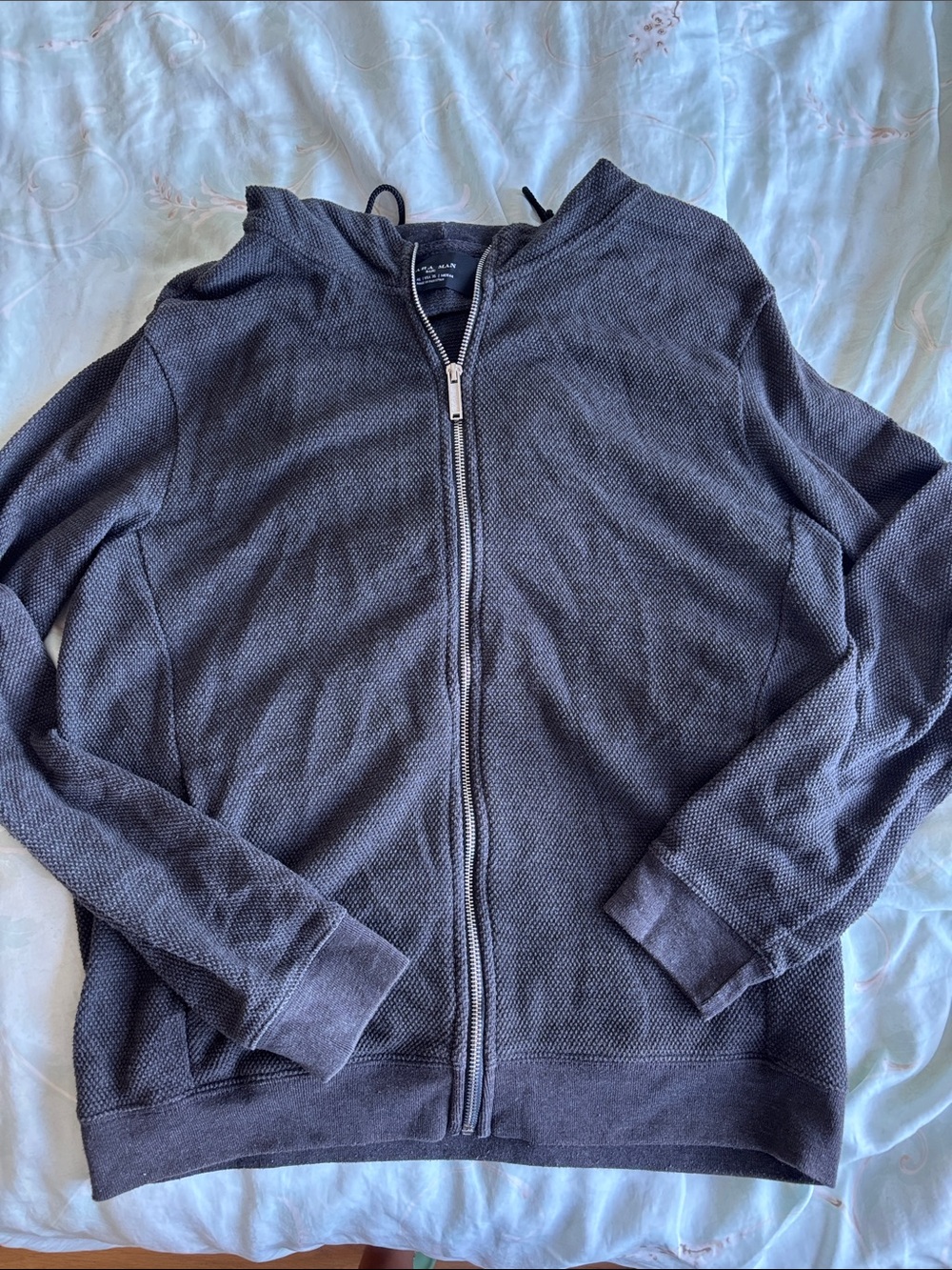 Zara Men’s Zip Up Hoodie